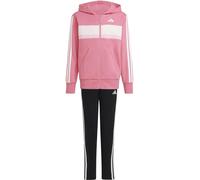 Ensembles de survêtement filles adidas Seasonal Essentials Tiberio 3-Stripes Fleece Track Suit Kids Rose 9 / 10 ans