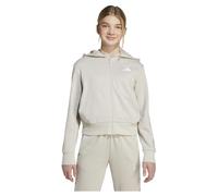 adidas 3 Stripes Animal French Terry Full Zip Sweatshirt 13-14 Years