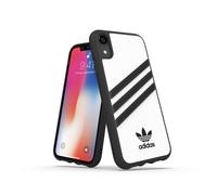 Adidas 3-Stripes coque de protection pour téléphones portables 15,5 cm (6.1 ) Housse Noir, Blanc Apple iPhone XR