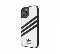 Adidas 3-Stripes coque de protection pour téléphones portables 17 cm (6.7 ) Housse Noir, Blanc Apple iPhone 12 Pro Max