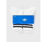 Adidas 3 STRIPES CREW SOCKS 6 PAIRS men white taille: L
