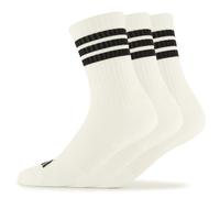adidas - 3-Stripes Essential Concept Crew 3-Pack - Chaussettes multifonctions - EU 43-45 - white / black / black