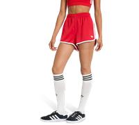 Adidas 3 stripes Femme - Shorts, Rouge - Taille 32 - Poly Mesh Red 32