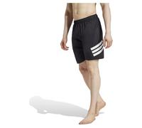 adidas 3 Stripes Swim Shorts 8 inch Slips de Bain, Noir/Blanc, XXL Homme