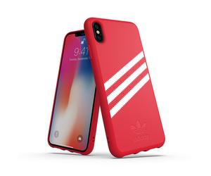 Adidas 32964 coque de protection pour téléphones portables 16,5 cm (6.5 ) Housse Rouge, Blanc Apple iPhone XS Max