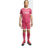 Adidas Real Madrid 26/27 Third Short Sleeve Junior Set Rose 13-14 Years Enfants