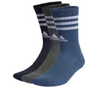 adidas - 3S Cushioned Sportswear Crew 3-Pack - Chaussettes multifonctions - Unisex L | EU 43-45 - legend ink / preloved ink / dark grey heather