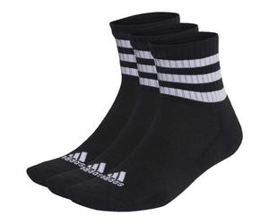 adidas - 3S Cushioned Sportswear Mid 3-Pack - Chaussettes multifonctions - Unisex XL - EU: 46-48 - black / white