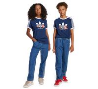 Adidas 3s Denim Enfant - Pantalons, Bleu - Taille 123 - 129 CM - Coton sergé Blue 123 - 129 CM