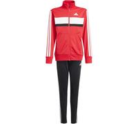 Adidas 3S Essentials Tiberio Tracksuit Rouge/Noir 11-12 ans Male