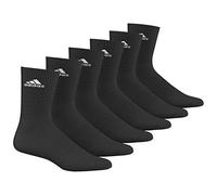 Adidas - 3S Per CR - Chaussettes - lot de 6 - Mixte Adulte - Noir (Noir/Blanc) - Taille: 27-30