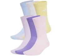 Chaussettes matelassées mi-mollet (6 paires) Violet Fusion / Ice Lavender / Glow Blue / Clear Pink 43-45