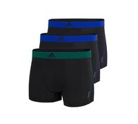 adidas Active Micro Flex Eco (3PK) Caleçon Boxeur, Schwarz, M Homme