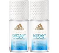 Adidas - Active Skin & Mind - Déodorant Instant Cool Mixte 50 ML (Lot de 2)