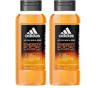 Adidas - Active Skin & Mind - Gel Douche Energy Kick Homme 250 ML (Lot de 2)
