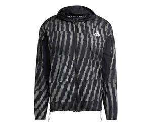 adidas Adi365 High Visible Veste Running Hommes-Noir,Argent, Taille XL