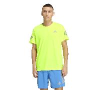Adidas T-shirt homme ADI365 Running Climacool Iconic – Jaune solaire – XXL