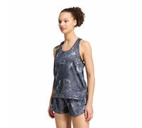 Adidas T-shirt sans manches Adi365 Running imprimé animal iconique gris L femme