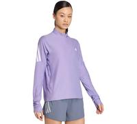 Adidas Adi365 Iconic Running Half Zip Sweatshirt Violet M Femme