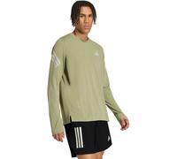 Adidas Adi365 Iconic///running Long Sleeve T-shirt Vert S Homme