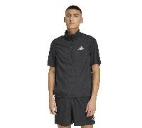 ADIDAS PERFORMANCE Gilet de sport 'Adi365 Running Essentials' gris argenté / noir, Taille XXL