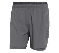 adidas Herren ADI365 Running Formotion Iconic 2in1 Shorts, Grey Six, L