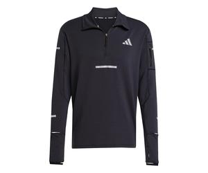 adidas adi365 Warm Half-Zip Maillot de course Hommes-noir, Taille XL