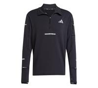 adidas Adi365 Warm Half-Zip Maillot De Course Hommes - Noir, Taille XXL