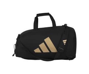 adidas ADIACC052B Sac de sport unisexe pour adulte 2 en 1 Noir/doré Taille M