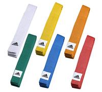 Adidas ADIB220D Ceinture pour kimono Modèle Club en piqué de coton 300 cm Blanc