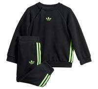 Adidas Adicolor 3-stripes Bébé - Survêtements, Noir - Taille 63 - 68 CM - Polaire de coton Black 63 - 68 CM