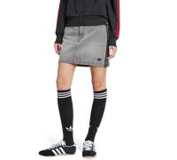 adidas Originals Mini-jupe denim 3 bandes Adicolor - Gris 12
