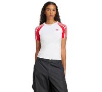 Adidas Adicolor 3-stripes Femme - T-Shirts, Blanc - Taille 34 - Jersey de coton White 34
