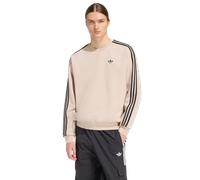 HAUT RAS-DU-COU OVERSIZE 3-BANDES ADICOLOR Stone Khaki S