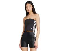 Adidas Adicolor 3-stripes Tube Top Femme - T-Shirts, Noir - Taille 32 - Poly Mesh Black 32