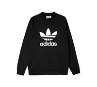 adidas Adicolor Classics Trefoil Crewneck Sweatshirt H06651, Mens sweatshirt, black, S EU