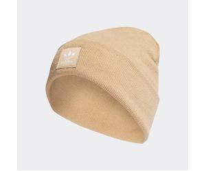 Adidas Adicolor Cuff Beanie Unisexe - Casquettes, Beige - Taille M Beige M