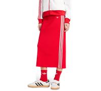 Adidas Adicolor Knit 3-stripes Skirt Femme - Jupes, Rouge - Taille 36 - Toile de coton Red 36