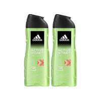 ADIDAS ADIDAS ACTIVE START SHOWER GEL LOT 2 x 400 ml