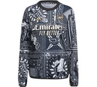 Adidas Adidas Arsenal Ian Wright Pre-Match Top Noir 12 (M) Female