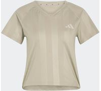adidas adidas Beige Hyperglam 3-Stripes Emboss T-Shirt