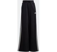 adidas adidas Black Essentials 3 Stripe Wide Leg Trousers