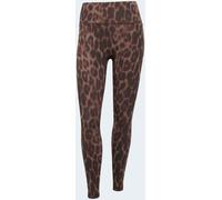 adidas adidas Black Optime Power Leopard Print 7/8 Leggings