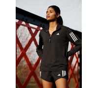 adidas adidas Black Own The Run 1/2 Zip Sweatshirt