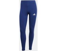 adidas Femme Essentials 3-Stripes Cotton Leggings, Dark Blue/White, M