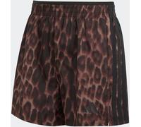 adidas adidas Brown Workout Essentials Leopard Woven Shorts Brown EU 48-50 (UK 20-22)