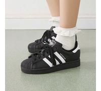 Adidas Adidas Clover chaussures pour hommes et femmes 2025 nouvelles SUPERSTAR II J mode classique coquille tête chaussures décontractées baskets JH9977 EUR36,EUR37,EUR38,EUR39,EUR40,EUR41,EUR42,EUR43