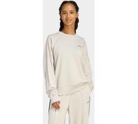 adidas adidas Cream Seasonal Essentials Colorpop Sweatshirt With Embroidered Graphic