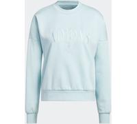 adidas adidas Green Cozy Holiday Logo Graphic Sweatshirt