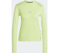 adidas adidas Green Ultra Hi Vis Long Sleeve T-Shirt